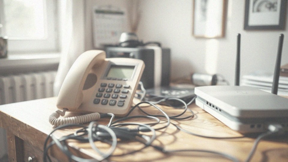 Jakie komponenty mogą powodować problemy z połączeniami stacjonarnymi?
