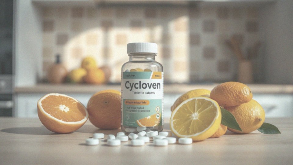 Jak witamina C wpływa na działanie Cyclovena?