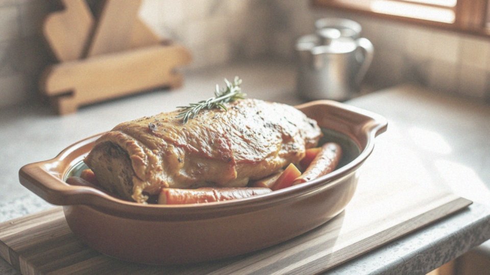 Jakie są zalety pieczenia polędwicy wieprzowej w naczyniu żaroodpornym?