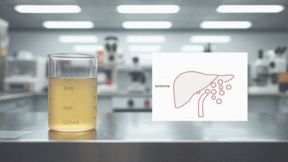 W jaki sposób berberyna wpływa na poziom cholesterolu?