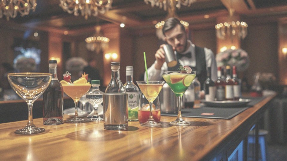 Czy drink bar to dobre rozwiązanie na wesele?