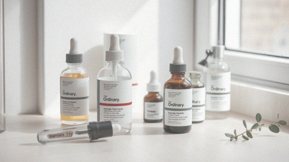 Jakie składniki aktywne zawierają produkty The Ordinary?