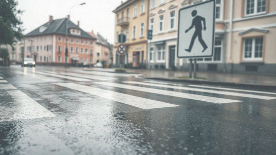 Jakie są przyczyny lekkiego potrącenia pieszego?