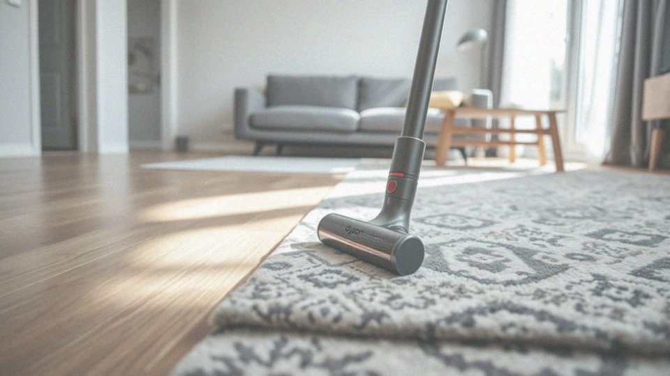 Jak reaguje odkurzacz Dyson na różne rodzaje podłóg i zanieczyszczeń?