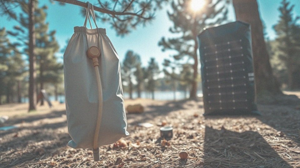 Jakie są różnice między prysznicem turystycznym a prysznicem solarnym?