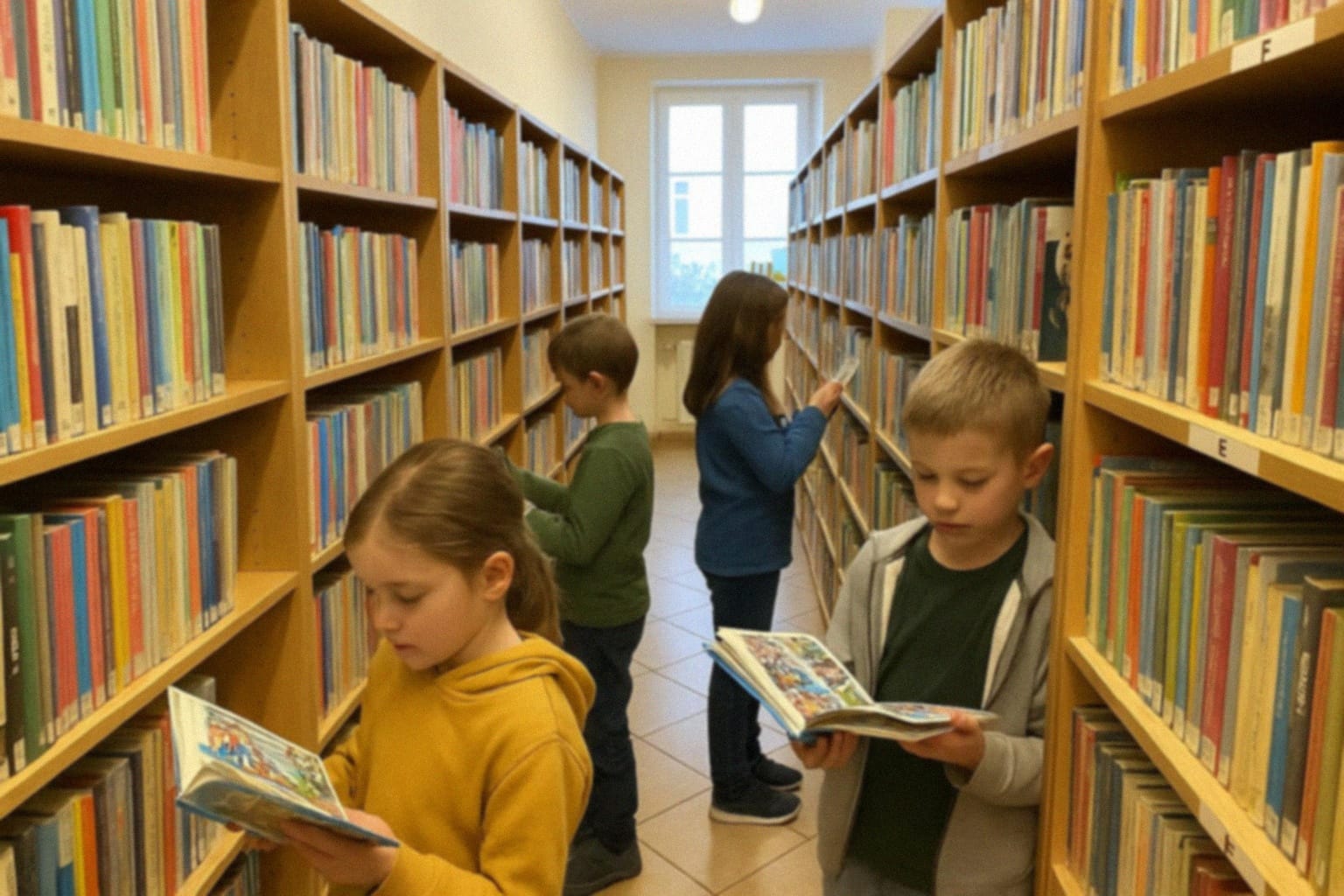 Wernisaż prac młodzieży z Pracowni Artystycznej KOTart w Multibibliotece